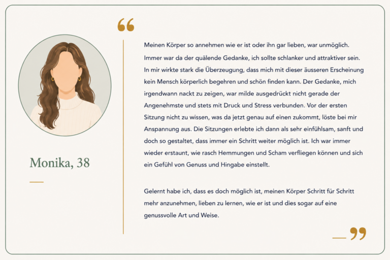 Somatisches Sexualcoaching für Frauen - Kundenstimme 3